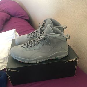 Cool grey Jordan 10